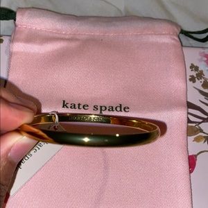 New Kate Spate heart of gold bangle